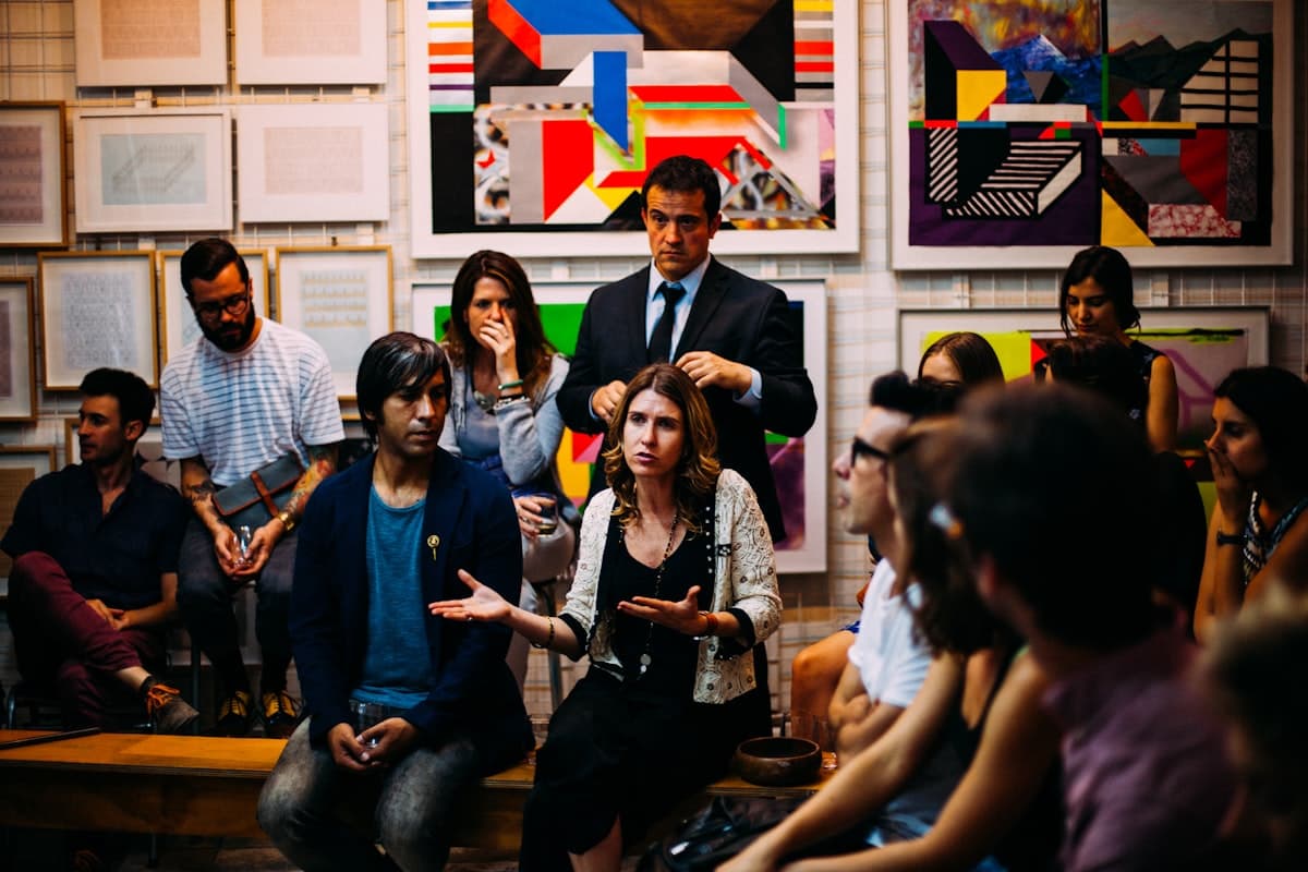 Early-career professionals collaborating and building interpersonal skills